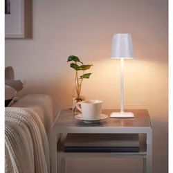 Techly I-LED LAMP-WH lampada da tavolo Lampadina/e non sostituibile/i 3 W E Bianco