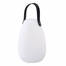 Techly I-LED TABLE2, Bianco, Acrilonitrile butadiene stirene (ABS), Polietilene, Silicone, Cafe, Sala da pranzo, Giardino, St ...