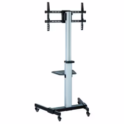 Techly Supporto a Pavimento con Mensola Trolley TV LCD/LED 37-86" - Vista aggiuntiva 4