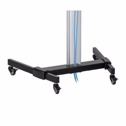 Techly Supporto a Pavimento con Mensola Trolley TV LCD/LED 37-86" - Vista aggiuntiva 5