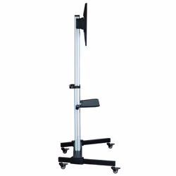 Techly Supporto a Pavimento con Mensola Trolley TV LCD/LED 37-86" - Vista aggiuntiva 8