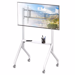 Techly ICA-TR53LW Supporto TV a parete 2,54 m (100") Bianco