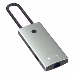 Techly IUSB32C-HUB6HPDI, USB 3.2 Gen 1 (3.1 Gen 1) Type-C, HDMI, RJ-45, USB 3.2 Gen 1 (3.1 Gen 1) Type-A, USB 3.2 Gen 1 (3.1 ...
