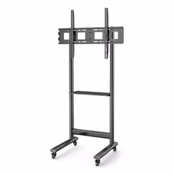 Techly Supporto da Pavimento TV LCD/LED 50-90" Altezza Regolabile con Mensola