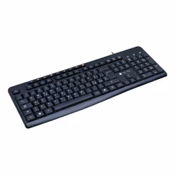 Techly IDATA 955-UBK-TM tastiera Casa/ufficio USB QWERTY Italiano Nero - Vista aggiuntiva 6