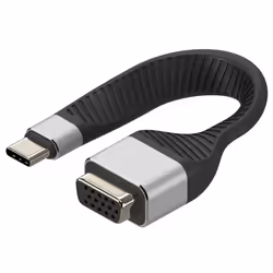 Techly ICOC-USBC-VGA, 0,12 m, USB tipo-C, VGA (D-Sub), Maschio, Femmina, Dritto