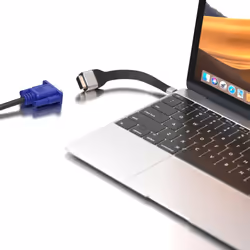 Techly ICOC-USBC-VGA cavo e adattatore video 0,12 m USB tipo-C VGA (D-Sub)
