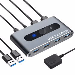 Techly IUSB-SW3024, 5 Gbit/s, Argento, Alluminio, 102 mm, 53 mm, 18 mm