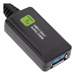 Techly ICUR3050G cavo USB USB 3.2 Gen 1 (3.1 Gen 1) 5 m USB A Nero - Vista aggiuntiva 4