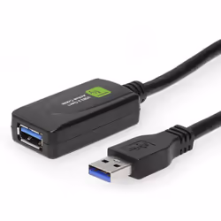 Techly ICUR3050G cavo USB USB 3.2 Gen 1 (3.1 Gen 1) 5 m USB A Nero - Vista aggiuntiva 8