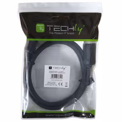 Techly ICOC DSP-A21-030 3 m DisplayPort Nero