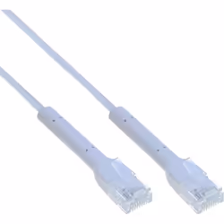 Techly ICOC U6A-BD-020W cavo di rete Bianco 2 m Cat6a U/UTP (UTP)