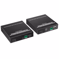 Techly IDATA HDMI-KVM762EF, Trasmettitore e ricevitore, Cablato, 40000 m, 1920 x 1080 Pixel, 60 Hz, 1080p@24/25/30/50/60Hz, 7 ...