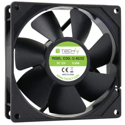 Techly Ventola per PC 80x80x25 12V