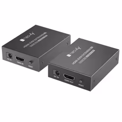 Techly IDATA HDMI-KVM372 estensore KVM Trasmettitore e ricevitore