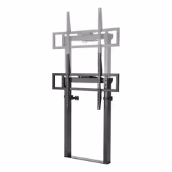 Techly Supporto TV Motorizzato da Parete con Altezza Regolabile per TV da 55-100" con Telecomando - Vista aggiuntiva 6