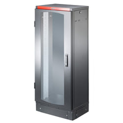 Techly I-CASE EPP-2740BKT rack 27U Rack indipendenti Nero