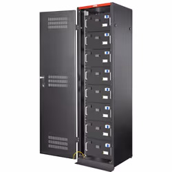 Techly I-CASE EE-6620B rack 20U Portapacchi a pavimento Nero