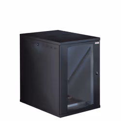 Techly I-CASE EW-26816BK rack 16U Da parete Nero - Vista aggiuntiva 4