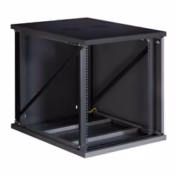 Techly I-CASE EW-26822BK rack 22U Da parete Nero - Vista aggiuntiva 3
