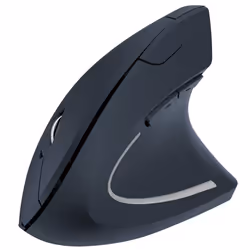Techly IM 1200-VM-B, Mano destra, Ottico, RF Wireless, 1600 DPI, Nero