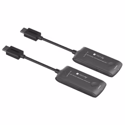 Techly IDATA HDMI-WL488, 3840 x 2160 Pixel, Trasmettitore e ricevitore AV, 20 m, Wireless, Nero, HDCP