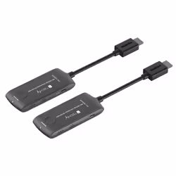 Techly IDATA HDMI-WL488 moltiplicatore AV Trasmettitore e ricevitore AV Nero