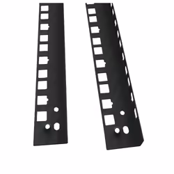Techly Coppia di Staffe Montanti Supplementari per Armadi Flat Pack 15 Unità