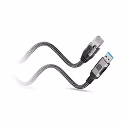 Techly Cavo USB 3.2 Tipo A Maschio a Ethernet RJ45 Maschio 1m