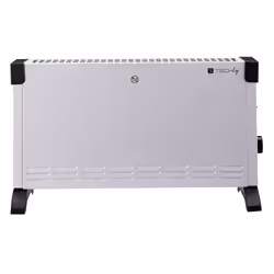Techly IC-HEAT003 stufetta elettrica Interno Bianco 2000 W Stufa elettrica a convezione
