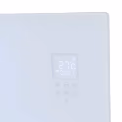 Techly IC-HEAT004 stufetta elettrica Interno Bianco 2000 W Stufa elettrica a convezione