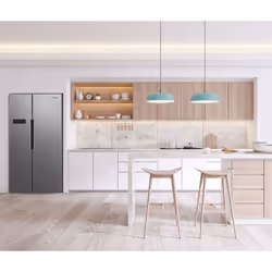 Candy CHSVN 174X frigorifero side-by-side Libera installazione 532 L E Acciaio inox - Vista aggiuntiva 8
