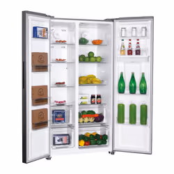Candy CHSBSO-6174XWD frigorifero side-by-side Libera installazione 529 L E Acciaio inox - Vista aggiuntiva 4