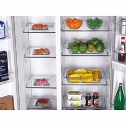 Candy CHSBSO-6174XWD frigorifero side-by-side Libera installazione 529 L E Acciaio inox - Vista aggiuntiva 8