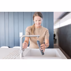 Hoover HF322YHM 011 Aspirapolvere a bastone 2 in 1 Batteria Secco Tessuto Senza sacchetto 0,7 L 280 W Grigio - Vista aggiuntiva 6