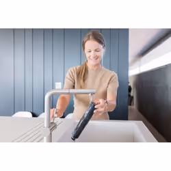 Hoover HF322YHM 011 Aspirapolvere a bastone 2 in 1 Batteria Secco Tessuto Senza sacchetto 0,7 L 280 W Grigio - Vista aggiuntiva 7