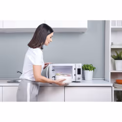 Candy COOKinApp CMXG22DS/ST Acciaio inox Microonde con grill Superficie piana 22 L 800 W - Vista aggiuntiva 6