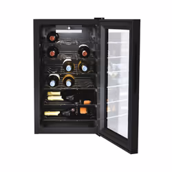 Candy DiVino CWC 021 M/N Cantinetta vino con compressore Libera installazione Nero 21 bottiglia/bottiglie