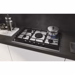 Haier Series 4 HAHG7W5XH Acciaio inox Da incasso 74.5 cm Gas 5 Fornello(i) - Vista aggiuntiva 4