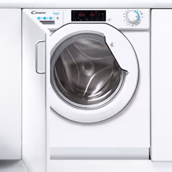Candy CBD 485TWME/1-S lavasciuga Da incasso Caricamento frontale Bianco D