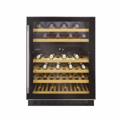 Rosieres RWCB 60/N, Da incasso, 46 bottiglia/bottiglie, G, Luce interna, Nero