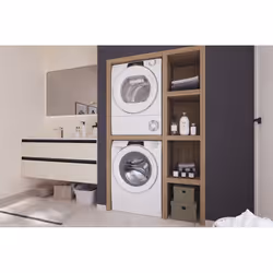 Candy RapidÓ ROE H8A3TSEX-S asciugatrice Libera installazione Caricamento frontale 8 kg A+++ Bianco - Vista aggiuntiva 8