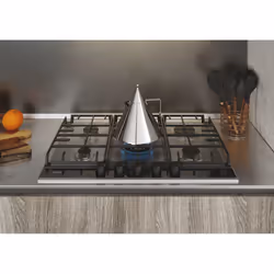 Haier Series 2 HAHG74S2X Acciaio inox Da incasso 74.5 cm Gas 5 Fornello(i) - Vista aggiuntiva 5