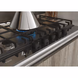 Haier Series 2 HAHG74S2X Acciaio inox Da incasso 74.5 cm Gas 5 Fornello(i) - Vista aggiuntiva 7