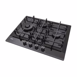 Haier Series 6 HAVG5D4HB Nero Da incasso Gas 4 Fornello(i)