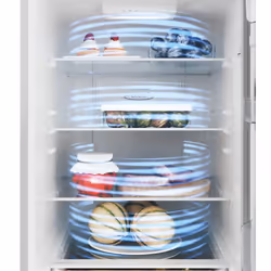 Candy Fresco CCE4T618ES Libera installazione 341 L E Argento - Vista aggiuntiva 8