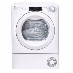 Candy CSOE C10TE-47, Libera installazione, Caricamento frontale, Condensa, Bianco, Manopola, Touch, Sinistra