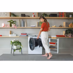 Hoover H-WASH 550 H5WPB49AMBC/1-S lavatrice Caricamento frontale 9 kg 1400 Giri/min Bianco - Vista aggiuntiva 8