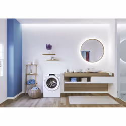 Candy RapidÓ ROW4854DWMST/1-S lavasciuga Libera installazione Caricamento frontale Bianco D - Vista aggiuntiva 4