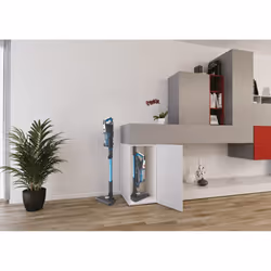 Hoover HF522STP 011 Aspirapolvere a bastone Batteria Secco Micro Senza sacchetto 0,45 L 290 W Blu, Grigio - Vista aggiuntiva 5